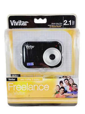Vivitar Freelance 2.1MP Digital Camera with 1.5'' Preview Screen - Black (New)