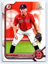2022 Bowman Draft #BD-200 Cutter Coffey Boston Red Sox