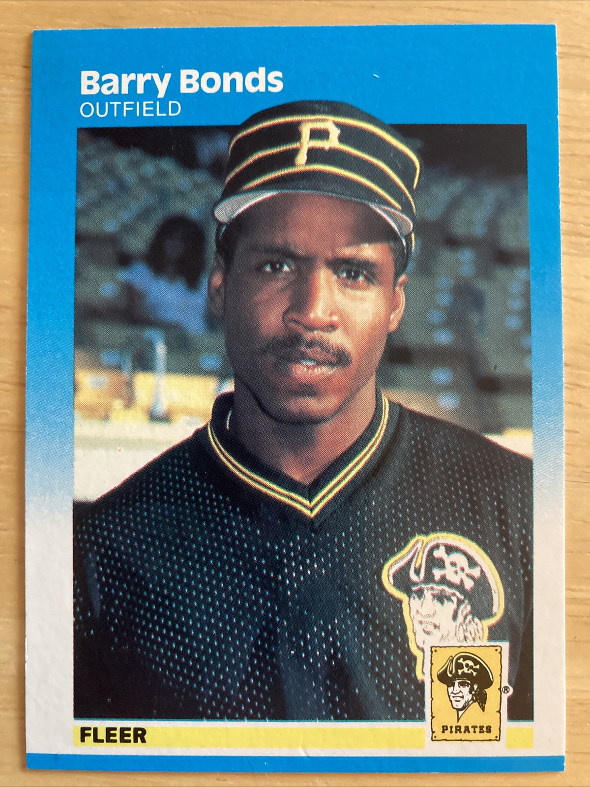 Barry Bonds 1987 FLEER Rookie Card #604 (5590)