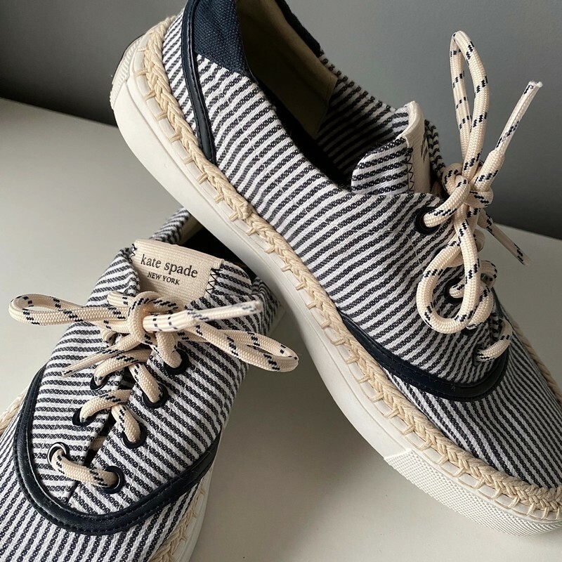 Spade Shoes Kate Spade New York Espadrilles Blazer Blue Aqua Fish