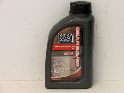 Bel-Ray Gear Saver Transmission Oil 80W 1 Ltr Motorrad Getriebeöl ( = 10W-40 )
