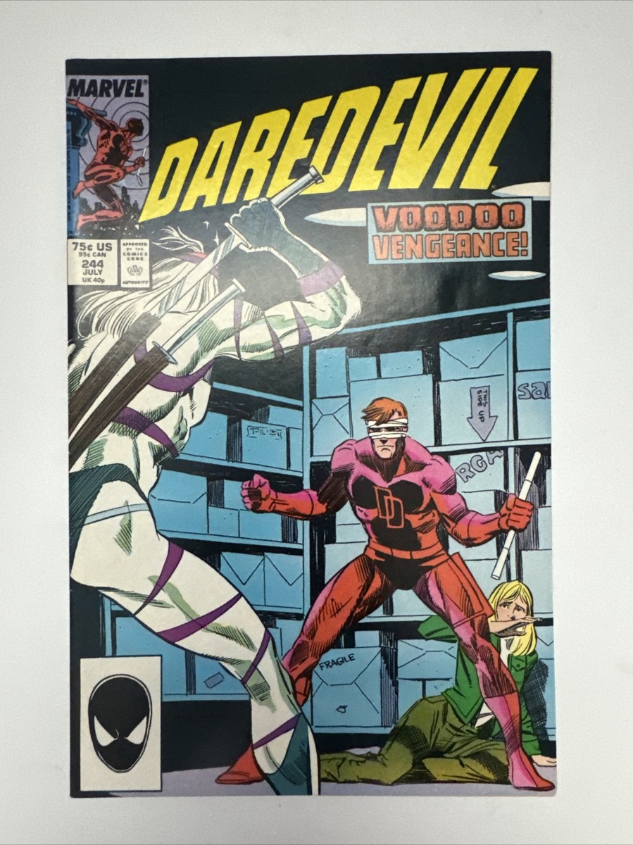 Daredevil #244 1987 Marvel Comics | eBay