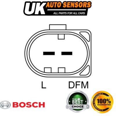 Fits A4 TT A3 Scirocco Golf Eos Octavia 1.6 1.8 2.0 Bosch Alternator #1