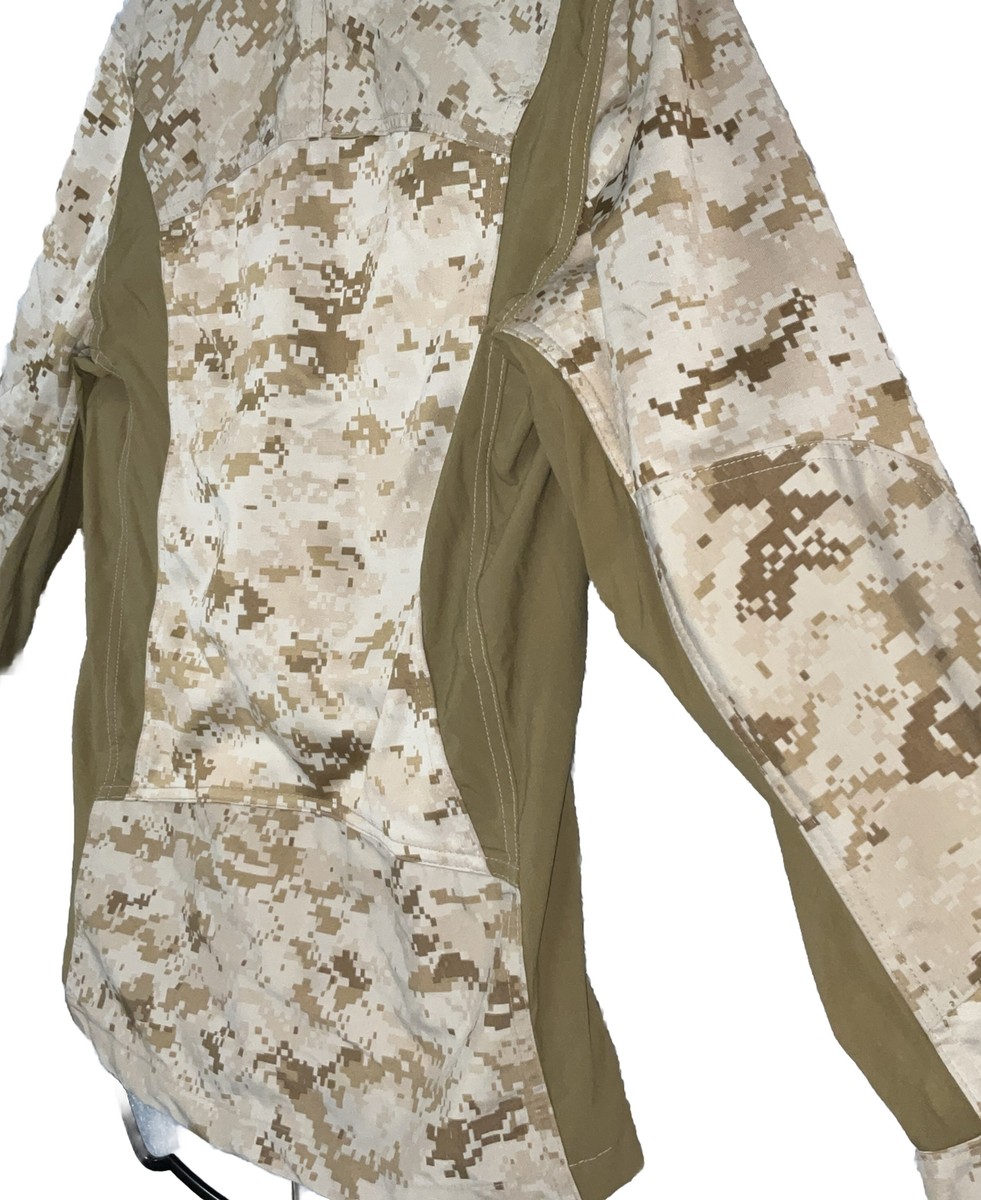 USMC COMBAT DESERT JACKET, Marine, 180S APECS, MARPAT Camo