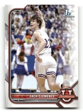 2022 Topps Bowman University Basketball ~ Base ~ #7  Zach Clemence