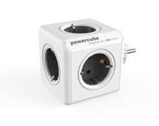 allocacoc PowerCube Original Grau, Steckdosen...