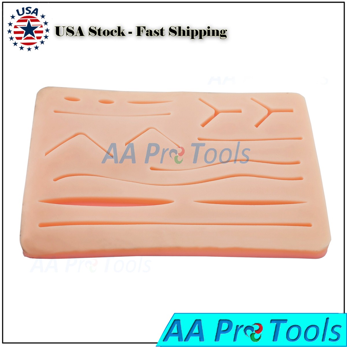 Simulador De Pele De Sutura - 3 Camadas Para Treinamento Médico - Foto 3