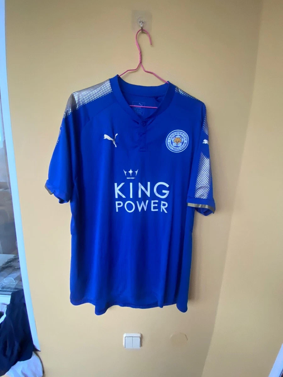 Leicester City 2017 2018 home football shirt jersey PUMA size