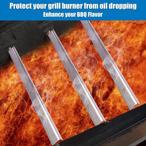 Shengyongh Edelstahl-Grillroste 3er-Pack – Für Char-Broil Gasgrill, Passend Für Viele Modelle, Rostfrei
