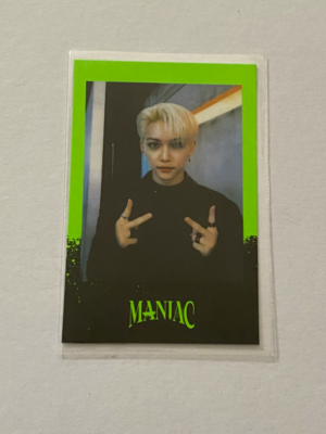 STRAY KIDS MANIAC OFFICIAL MERCH PREORDER POLAROID LEE KNOW