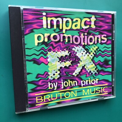 Prior IMPACT PROMOTIONS | FX Bruton Library Soundtrack CD Techno Funk Acid Jazz