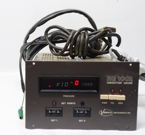Veeco RG-1002 Veeco Ionization Gauge Control W/ Connection Cable - 第 1/8 張圖片