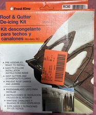 Frost King RC80 De-icing Cable Kit - Black