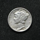 1942-S Mercury Silver Dime AU (bb17452)
