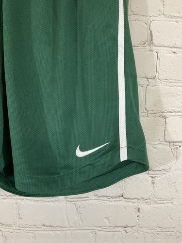 Nike Youth Girls 413185 Large Hunter Green White Soccer Shorts With Liner NWT - Picture 2 of 6