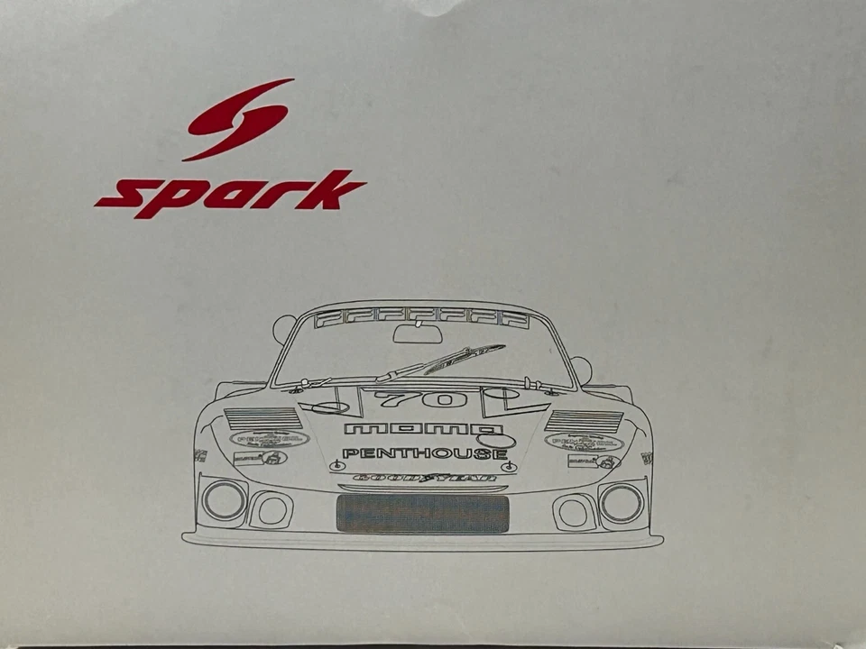 1:18 Scale Spark Model 1981 Porsche 935 MOMO, Gianpiero Moretti - Image 4 of 4