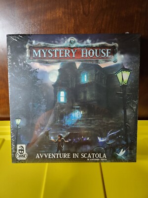 Mystery House Board Game Italian Version Very Rare Hard To Find Escape Room 3D