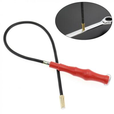 Magnetic Pickup Tool Garage Repair Pick Up Plastic Handle Flexible Grabber