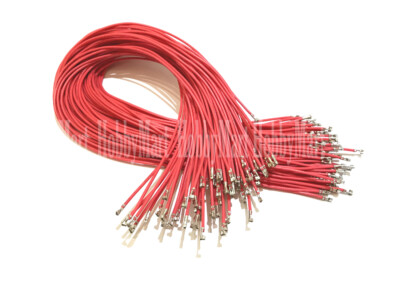 2.0mm Female Contact Pin Crimped Both sides 30cm Red Color PH Series wire 20pcs
