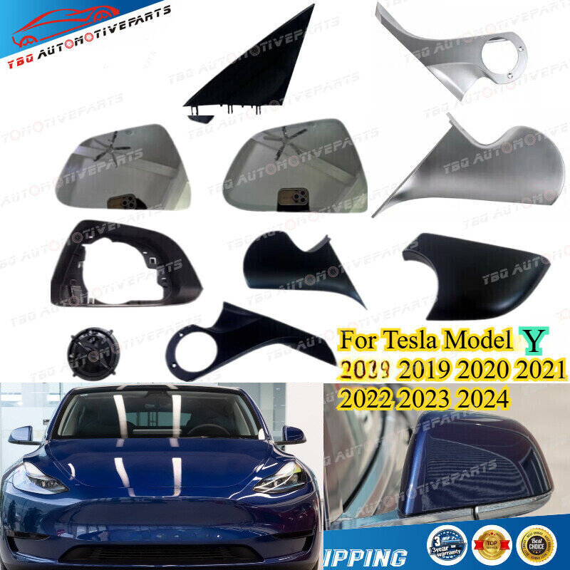 Side Mirror Lower Cover Frame for Tesla Model Y 2019 2020 2021 2022 2023 24 Lens
