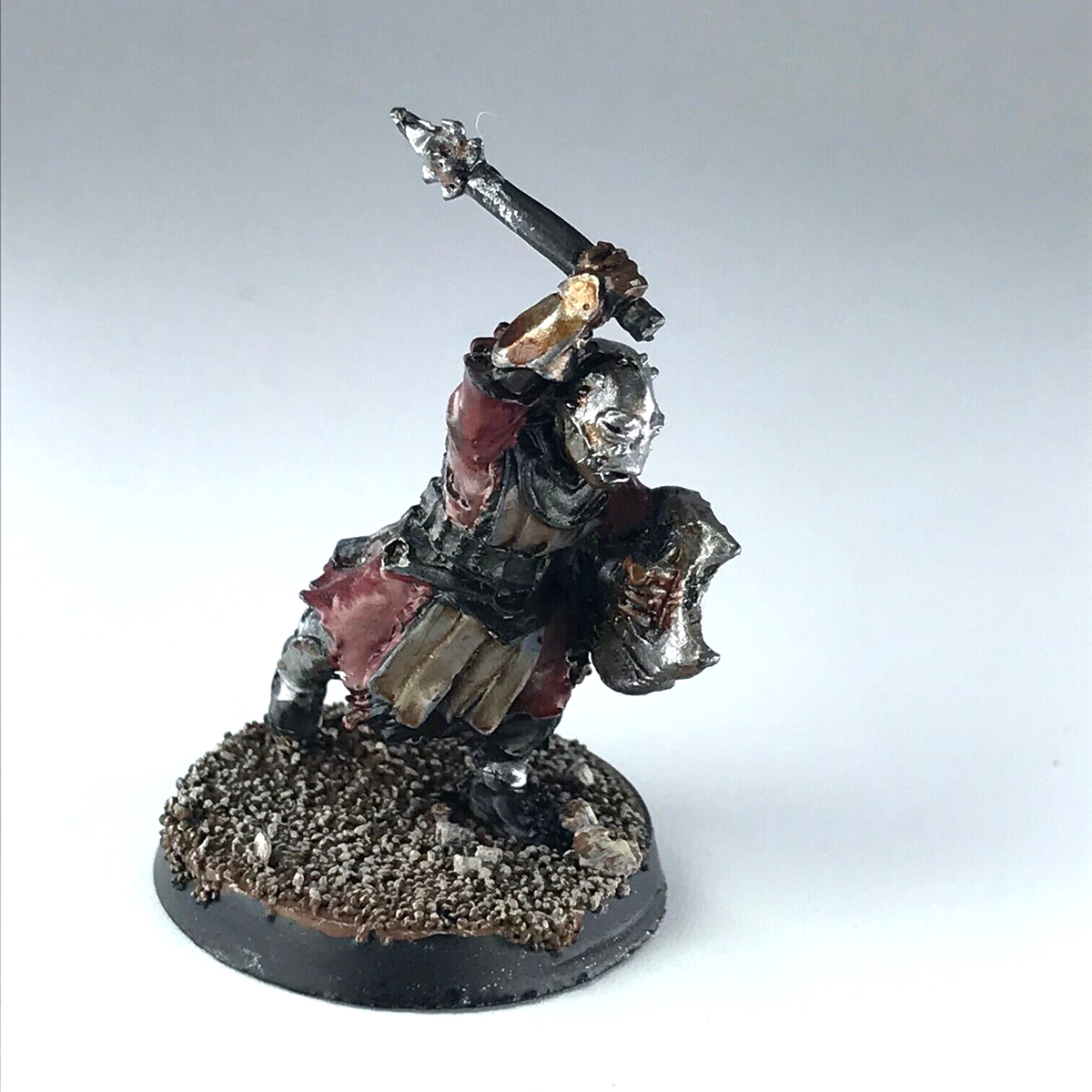 Lot De 10 Figurines Mordor Orc Archer - Warhammer / Seigneur Des Anneaux (Métal)