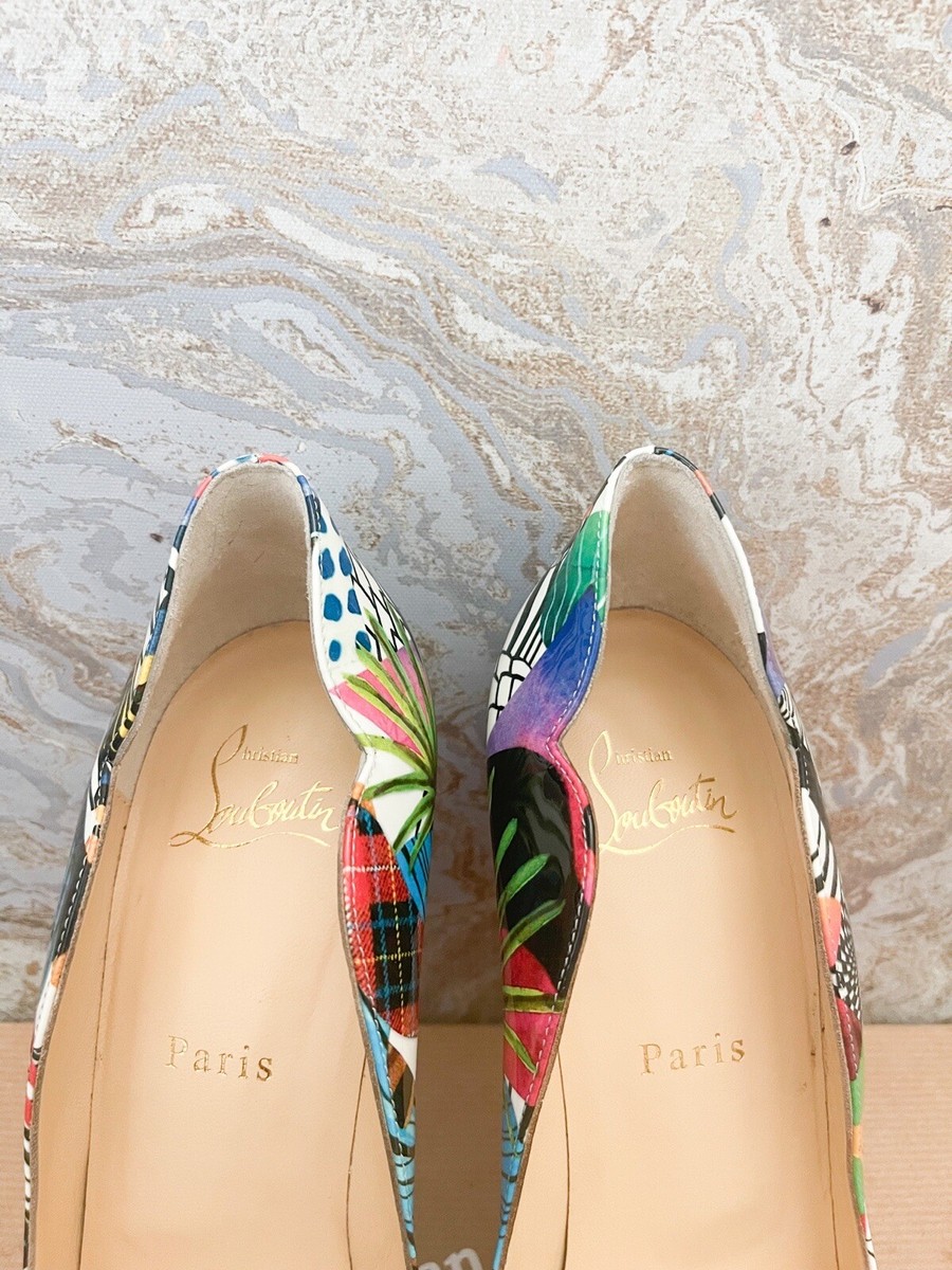 Christian Louboutin Hot Chic Floral Print Pump | eBay