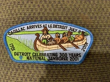 MINT 2001 JSP Detroit Area Council Blue Mylar Border