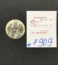 AAFES POGS, 15th Series/Printing,1 POGS, 5¢, #P909, FAIR