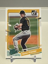 2023 Donruss Baseball Rated Prospect Base #39 Quinn Priester - Pirates
