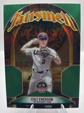 2026 Panini Stars & Stripes Colt Emerson Talisman Green Mariners
