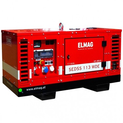 ELMAG Stromerzeuger SEDSS 113WDE-AVR-DSE4520-V2 mit KUBOTA-Motor D722