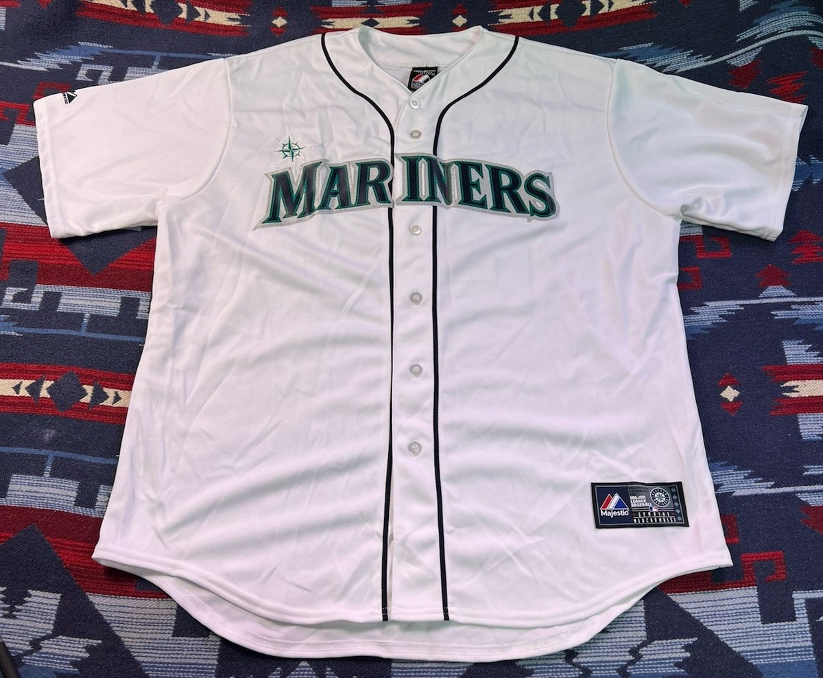 Vtg Robinson Cano #22 Seattle Mariners Jersey Mens XL Stitched