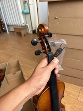 Ready To Play Aged Wood Handmade4/4 Violin with Case Bow  DDP to USA 