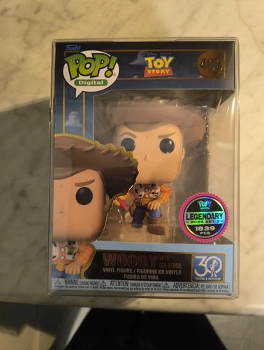 Funko Pop Digital Toy Story Woody (With Red Pencil) #400 LEGENDARY