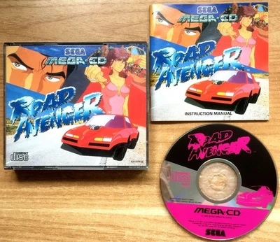 ROAD AVENGER COMPLET BOÎTE NOTICE SEGA MEGA CD PAL EURO (FR) CIB OVP - Bon état - Photo 1/4