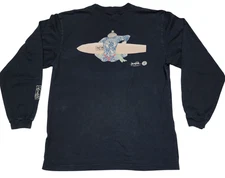 Vintage Y2K Takeda Hideo Japanese Streetwear Art Surf Long Sleeve Shirt XL