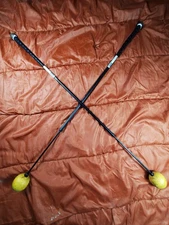 Lot Of TWO (2) Orange Whip Golf Swing Trainers - 47 inches