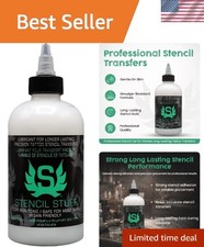 8oz Tattoo Stencil Transfer Solution - Clean, Water-Resistant  Easy Application