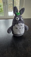 🌿 Waldgeist Amigurumi gehäkelt ca. 20 cm – Kuscheltier aus Chenille –...