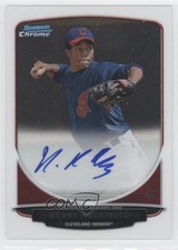 2013 Bowman Chrome Prospects Auto Ronny Rodriguez #BCP-RRO Auto 2d9
