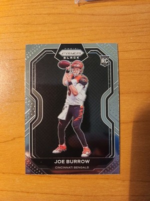 2020 Joe Burrow Rookie (RC) Panini Chronicles - Prizm Black #PB-1 (RC)