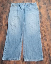 Cinch Denim Jeans Bootcut Men's 40x32 Blue