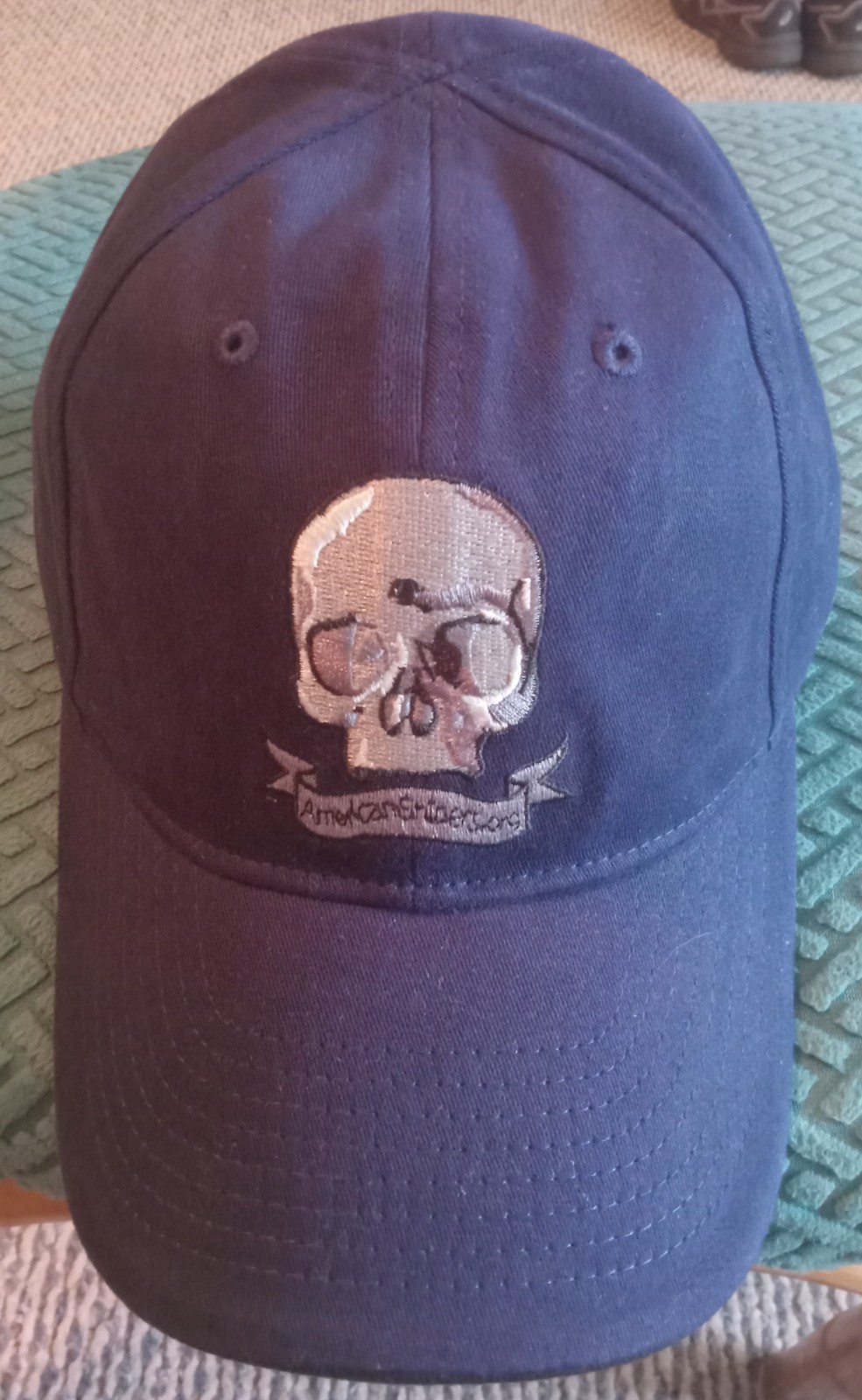 vintage AMERICAN SNIPERS SKULL HAT tactical police rifle military SWAT sheriff