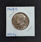 1968-D Kennedy 40% Silver Half Dollar BU/Uncirculated Lot #26K33