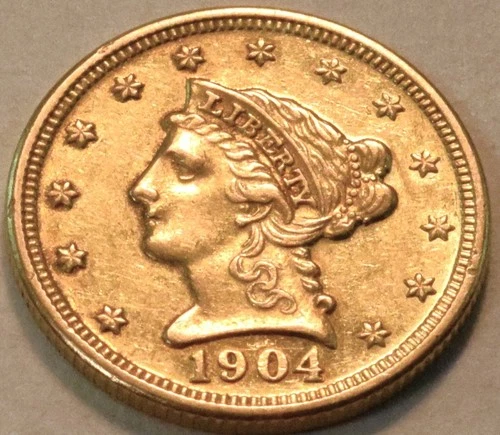 1904-P Liberty Quarter Eagle — photo from the most recent tracked eBay sale