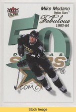 2021-22 Upper Deck Fleer Ultra Fabulous 50's Mike Modano #6 HOF READ 1s1i