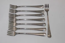 8 GORHAM NEW COLONY 18/8 STAINLESS STEEL 5-1/2" COCKTAIL/SEAFOOD FORKS-VIETNAM