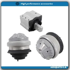 Engine Motor & Transmission Mount Set of 3 For Mercedes-Benz S600 2001 2002-2006