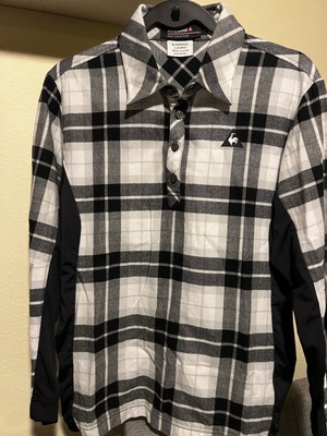 Le Coq Sportif Le Coq Golf Collection Shirt Long Sleeve Plaid Half