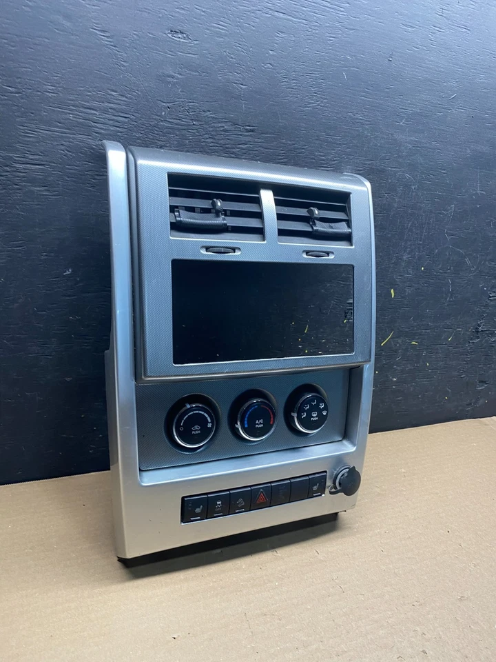 Jeep Liberty 2008 a 2012 tablero control de temperatura climático radio bisel s2665 DG Foto 2 de 4